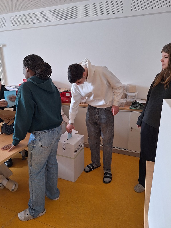 Juniorwahl Wahlbüro